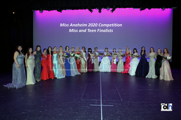 Miss Anaheim Program 2022 - Finalists